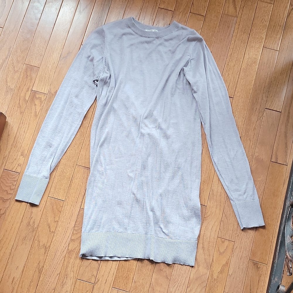 Clean Lines Long Fitted Sweater